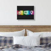 Gleichstellung der Lieben Leinwanddruck (Insitu (Schlafzimmer))