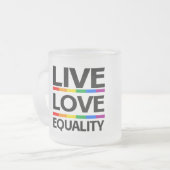 Gleichstellung der Lieben Mattglastasse (Vorderseite Links)