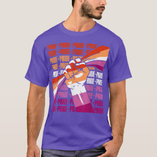 Gleichstellung Gay Pride Monat Quee Flagge Lesben T-Shirt