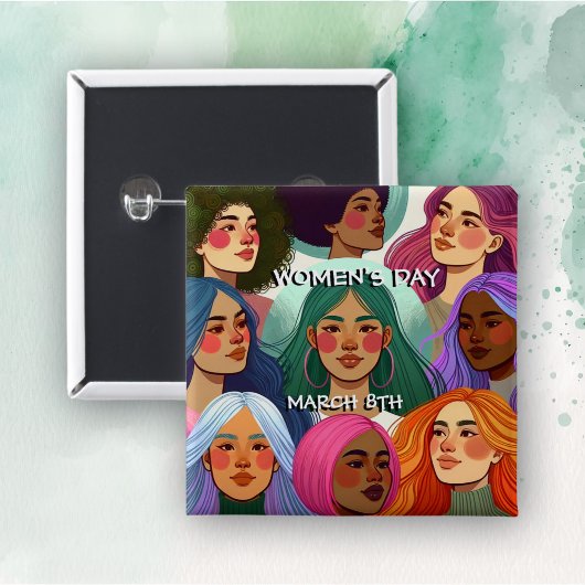 Gleichstellung und Diversity am Internationalen Fr Button