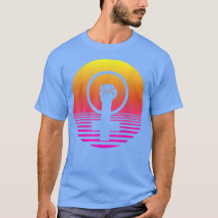 Gleichstellung von Frauen und Frauen in der Vintag T-Shirt