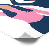 Gleichstellung von Frauen und Mauer Poster (Ecke)