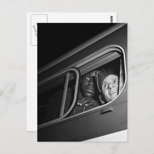 Gleichstellungskrieg der 40er Jahre Postkarte (Vorne/Hinten)