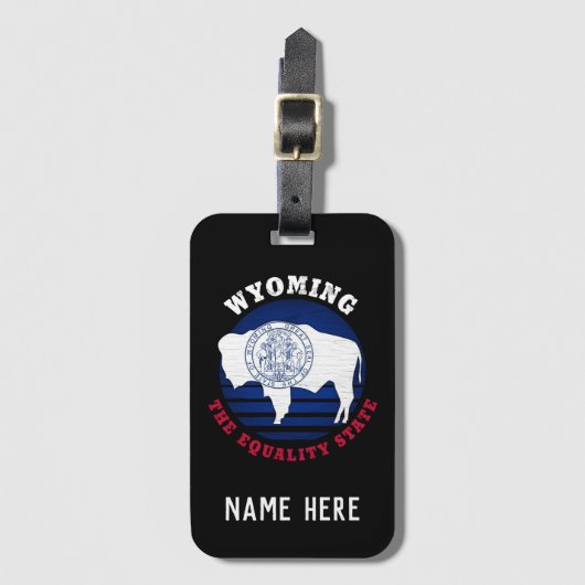 GLEICHSTELLUNGSSTAAT GEPÄCKANHÄNGER (Vorderseite Vertikal)