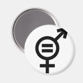 Gleichstellungszeichen Magnet (Vorderseite/Rückseite)