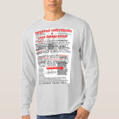 Gleichung der letzten Generation T-Shirt (Vorderseite)