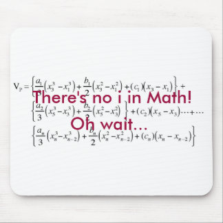 Gleichung, dort ist kein i in Mathe! , Oh Mousepad