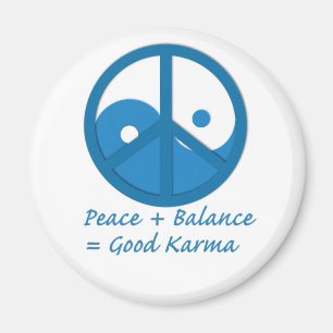 Gleichung für gutes Karma Magnet