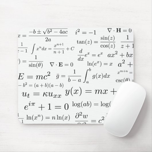 Gleichungen der Mathe-und Mousepad (Mit Mouse)