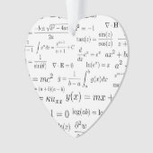 Gleichungen der Mathe-und Wissenschafts-Verzierung Ornament (Vorderseite)