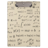 Gleichungen des Mathe-und Klemmbrett (Vorderseite)