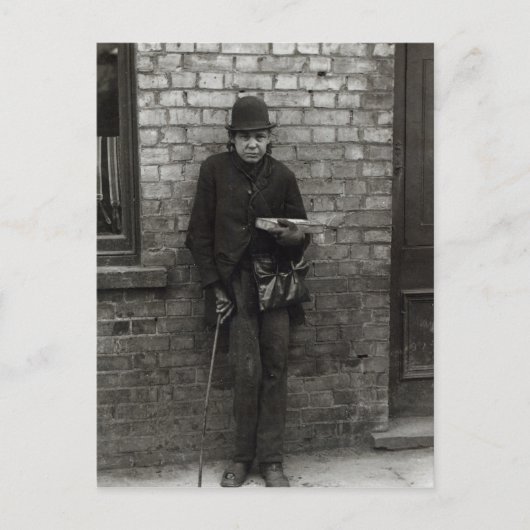 Gleichverkäufer. c.1900 postkarte (Vorderseite)