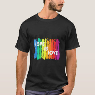 Gleichwertige freie Liebe Lgbt Lgbtqi T-Shirt
