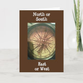 GLEICHZEITIG, WELCHE RICHTUNG SIE NEHMEN-*GRATULAT KARTE (Vorderseite)