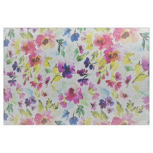 GLEICHZEITIGE FLORALFABRIK-MATERIAL STOFF