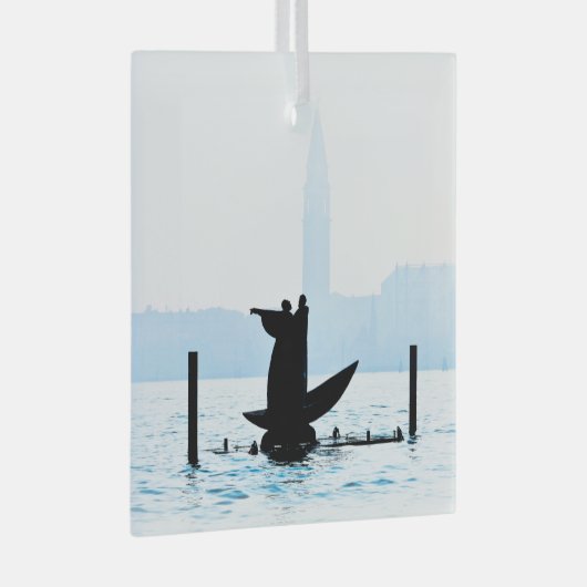 GLEICHZEITIGE HAND-Glassverzierung Ornament Aus Glas (Vorderseite Rechts)