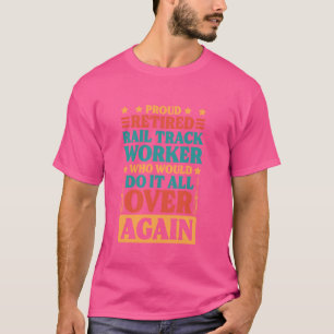 Gleisarbeiter für den Ruhestand T-Shirt