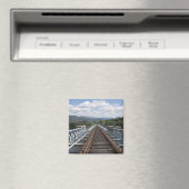 Gleisspuren auf der Eiffelbrücke Magnet (In Situ (Geschirrspüler))