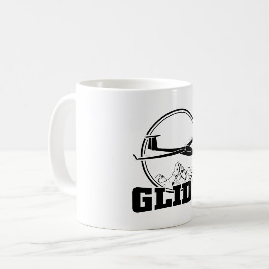 Gleiten| Sprengkörper von Glühlerthermen Kaffeetasse (Vorderseite Links)