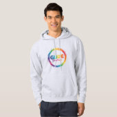 Gleitende Grüße Hoodie (Vorne ganz)