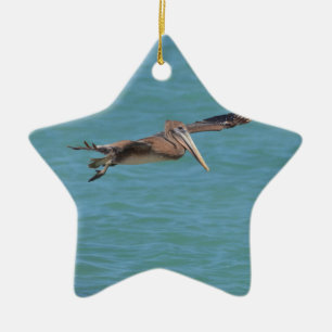 Gleitener Pelikan Keramikornament