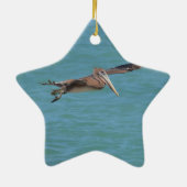 Gleitener Pelikan Keramikornament (Hinten)