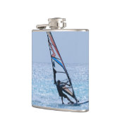 Gleitener Windsurfer Flachmann (Links)