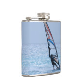 Gleitener Windsurfer Flachmann (Rechts)