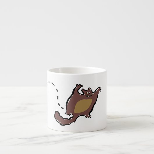 Gleithörnchen Espressotasse (Vorderseite)