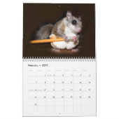 Gleithörnchen-Kalender Kalender (Feb 2027)
