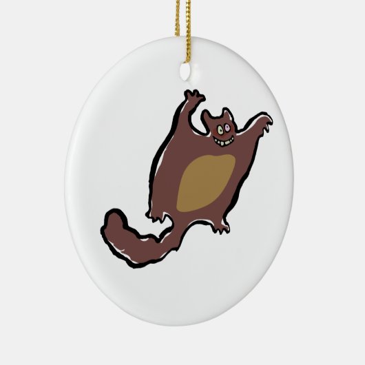 Gleithörnchen Keramikornament (Rechts)