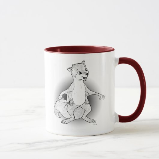 Gleithörnchen Tasse (Rechts)