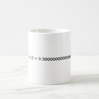 Gleitkomma-Tasse Kaffeetasse
