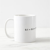 Gleitkomma-Tasse Kaffeetasse (Links)