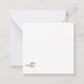 Gleitkommazahlkarte Mitteilungskarte (Rückseite)