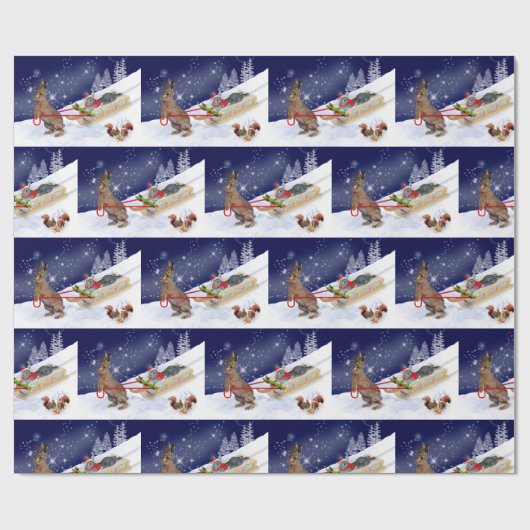 Gleitpapier Geschenkpapier (Flach)