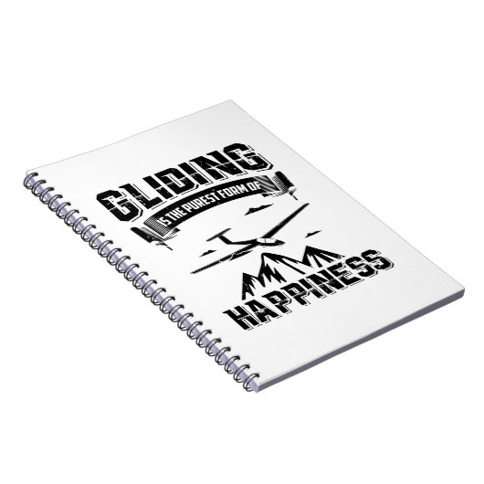 Gleitpiloten | Thermal Gliders Glide Geschenkideen Notizblock (Rechte Seite)