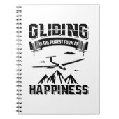 Gleitpiloten | Thermal Gliders Glide Geschenkideen Notizblock (Vorderseite)