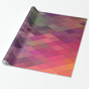 Gleitschirm für geometrische Diamanten Geschenkpapier