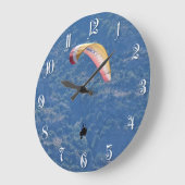 Gleitschirm Große Wanduhr (Winkel)
