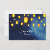 Gleitschirm-Hochzeitsreaktion-UAWG Einladung (Rückseite)