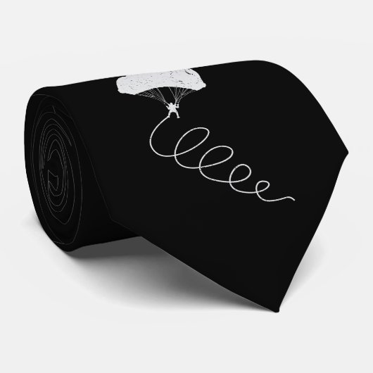 Gleitschirm in einem Thermal - Krawatte (Gerollt)