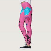 Gleitschirmfliegen-Elf-Landschafts-Leggings Leggings (Links)