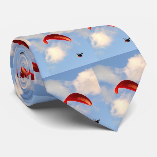 GLEITSCHIRMFLIEGEN IN JERSEY, GLEITSCHIRMFLIEGEN KRAWATTE (Gerollt)