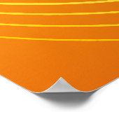 Gleitschirmfliegen Poster (Ecke)