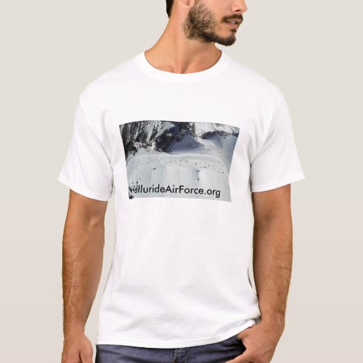 Gleitschirmfliegen-Tellurid, Co T-Shirt (Vorderseite)
