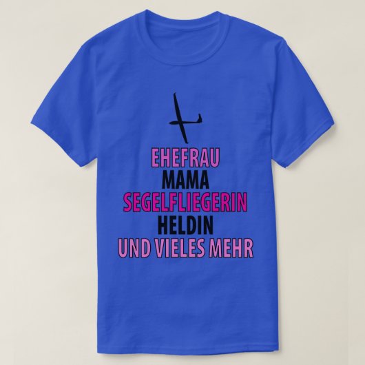 Gleitschirmflieger-Flugzeug 22 T-Shirt (Design vorne)