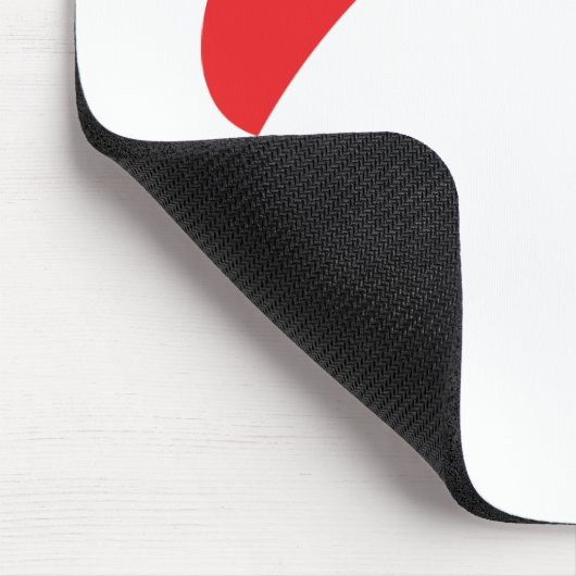 Gleitschirmrot - Gleitschirmfliegen Mousepad (Ecke)