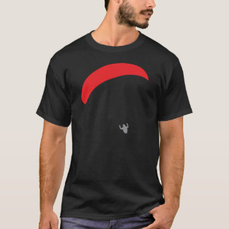 Gleitschirmrot - Gleitschirmfliegen T-Shirt