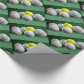 Gleitschutzpapier für Golfbälle Geschenkpapier (Ecke)